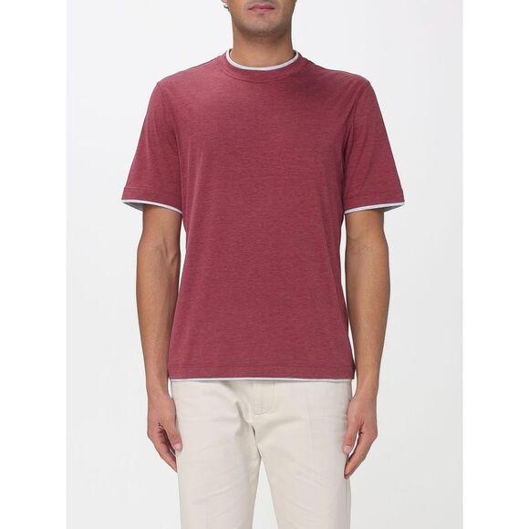 Brunello Cucinelli T-Shirt Men Red